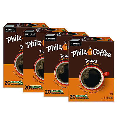 Philz Coffee Tesora K-Cups, 80/Carton (GMT0120CT)