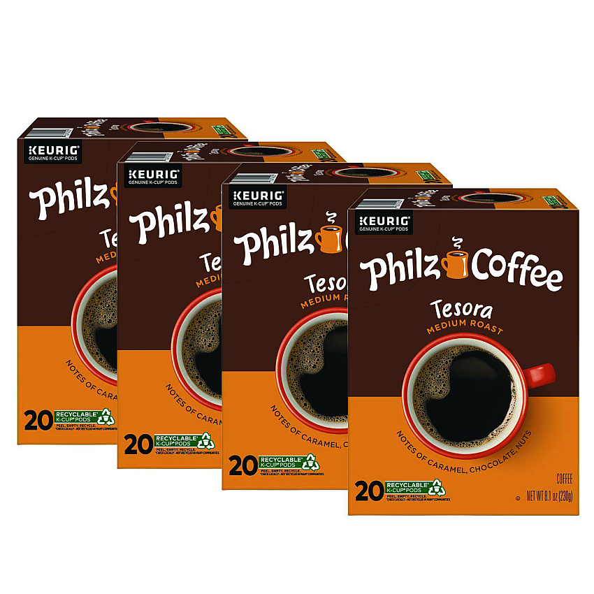 Philz Coffee Tesora K-Cups, 80/Carton (GMT0120CT)