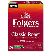 Folgers Gourmet Selections Classic Roast Coffee K-Cups, 24/Box (GMT6685)
