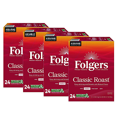 Folgers Gourmet Selections Classic Roast Coffee K-Cups, 96/Carton (GMT6685CT)