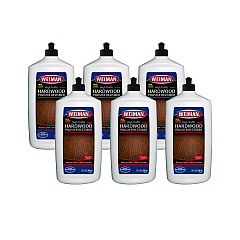 WEIMAN High Traffic Hardwood Polish and Restorer, 32 oz Squeeze Bottle, 6/Carton (WMN523)
