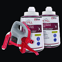 SC Johnson Professional TruFill Starter Pack, Fresh Scent, Two 2 L Cartridges, One Dispenser Head (SJN684501)