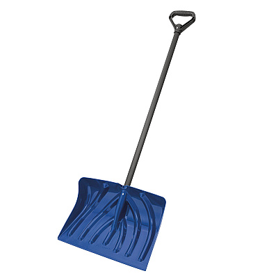 Suncast Commercial Combo Snow Shovel and Pusher, 18" Width x 51.13" Length. 6/Carton (SUASC1300)