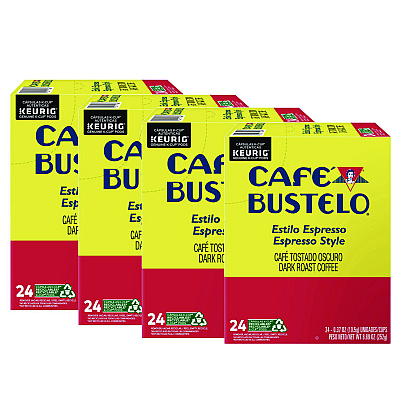 Cafe Bustelo Espresso Style K-Cups, 96/Carton (GMT6106CT)