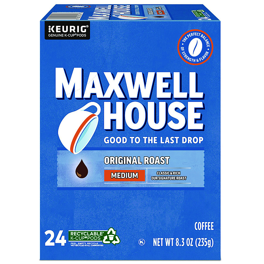 Maxwell House Original Roast K-Cups, 24/Box (GMT5469)