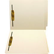 Medical Arts Press Recycled Heavy-Duty Reinforced End Tab File Folder, 1/3-Cut Tabs, Letter Size, 1" Expansion, Manila, 50/Box (MAQ33064)