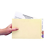 Medical Arts Press Compact File Pocket, Top Tabs, Manila, 100/Box (MAQ51453)