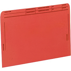Medical Arts Press Patient File Pocket, Letter Size, Orange, 50/Box (MAQ59547OR)