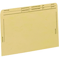 Medical Arts Press Patient File Pocket, Letter Size, Tan, 50/Box (MAQ59547TN)