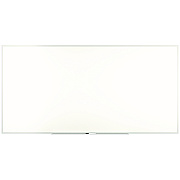 TRU RED Melamine Dry Erase Board, 96" x 48", White Surface, Gray/Natural Aluminum Frame (TR59351)