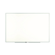 TRU RED Melamine Dry Erase Board, 72" x 48", White Surface, Gray/Natural Aluminum Frame (TR59352)