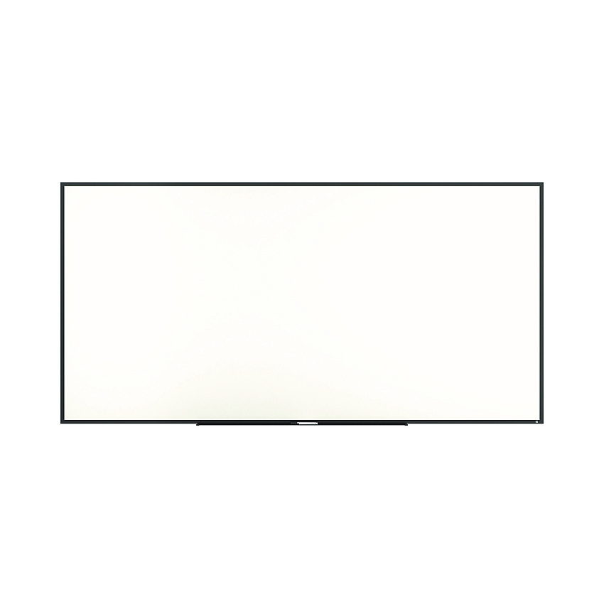 TRU RED Melamine Dry Erase Board, 96" x 48", White Surface, Black Aluminum Frame (TR59357)