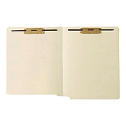 Medical Arts Press Heavy-Duty End Tab File Folder, 0.75" Expansion, 2 Fasteners, Letter Size, Manila Exterior, 50/Box (MAQ31464)
