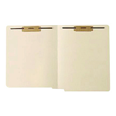 Medical Arts Press Reinforced End Tab File Folder, 0.75" Expansion, 2 Fasteners, Letter Size, Manila Exterior,  250/Carton (MAQ31464B)