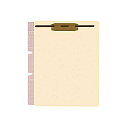 Medical Arts Press Card Stock Classification Folder Divider, 2 Fasteners, Letter Size, Manila, 100/Box (MAQ52355)
