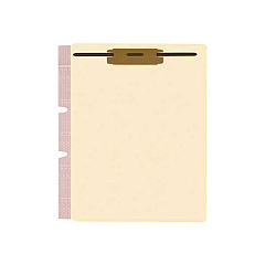 Medical Arts Press Card Stock Classification Folder Divider, 2 Fasteners, Letter Size, Manila, 100/Box (MAQ52355)