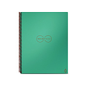 Rocketbook Core Smart Notebook, College Rule, Neptune Teal Cover, (18) 8.8 x 6 Sheets (RKBEVR2ERCCCEFR)