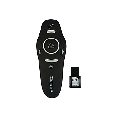 Targus Wireless USB Presenter with Laser Pointer, Class 2, 50 ft Range, Black (AMP16US)