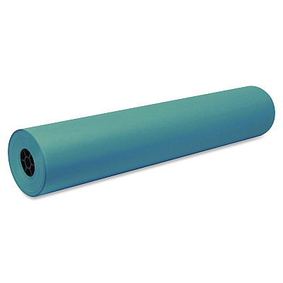Pacon Decorol Flame Retardant Art Rolls, 40 lb Cover Weight, 36 x 1,000 ft, Sky Blue (PACPAC101205)