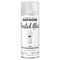 Rust-Oleum Specialty Frosted Glass Spray Paint, Matte Clear, 11 oz Aerosol Can (342600EA)