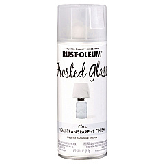 Rust-Oleum Specialty Frosted Glass Spray Paint, Matte Clear, 11 oz Aerosol Can, 6/Carton (342600)
