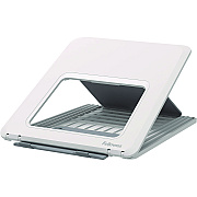 Fellowes Breyta Laptop Stand, 9.25" x 10.55" x 0.55" to 8", White, Supports Up to 8.8 lbs (FEL100098501)