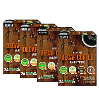 Green Mountain Coffee Roasters Roasters Roasters Decaf Variety Coffee K-Cups, Assorted Flavors, 96/Carton (GMT9977CT)