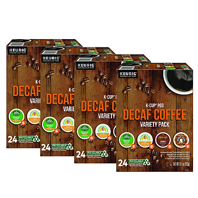 Green Mountain Coffee Roasters Roasters Roasters Decaf Variety Coffee K-Cups, Assorted Flavors, 96/Carton (GMT9977CT)