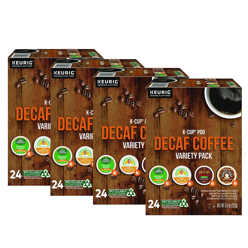Green Mountain Coffee Roasters Roasters Roasters Decaf Variety Coffee K-Cups, Assorted Flavors, 96/Carton (GMT9977CT)