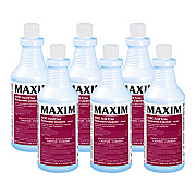 Maxim AFBC Acid-Free Restroom Cleaner, Safe-to-Ship, Fresh Scent, 32 oz Bottle, 6/Carton (MLB03600086)