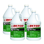 Betco Rest Stop Non-Acid Bowl and Restroom Cleaner, Floral Fresh Scent, 1 gal Bottle, 4/Carton (BET700400)