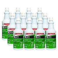Betco AF79 Disinfectant Cleaner, Citrus Bouquet Scent, 32 oz Bottle, 12/Carton (BET791200)