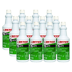 Betco AF79 Disinfectant Cleaner, Citrus Bouquet Scent, 32 oz Bottle, 12/Carton (BET791200)