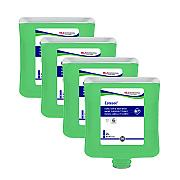 SC Johnson Professional Estesol Hand, Hair and Body Cleaner Manual Cartridge, Rainforest Scent, 2 L, 4/Carton (SJNHAB2LT)