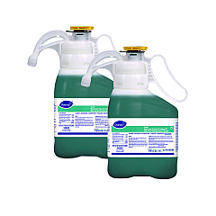 Diversey Crew Restroom Floor and Surface SC Non-Acid Disinfectant Cleaner, Fresh, 1.4 L Bottle, 2/Carton (DVO101102189)