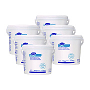 Diversey Easywipe Disposable Wiping Refill, 8.63 x 24.88, White, 125/Bucket, 6/Carton (DVO5768748)