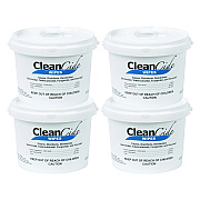 Wexford Labs CleanCide Disinfecting Wipes, 1-Ply, 8 x 5.5, Fresh Scent, White, 400/Tub, 4 Tubs/Carton (WXF3130B400DCT)