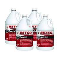 Betco Oven Jell Cleaner, Lemon Scent, 1 gal Bottle, 4/Carton (BET1390400)