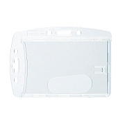 Durable Replacement Card Holder, Vertical/Horizontal, Polystyrene, 10/Pack (DBL890519)