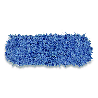 Rubbermaid Commercial Twisted Loop Blend Dust Mop, Blend, 36 x 5, Blue (RCPJ255BLUE)
