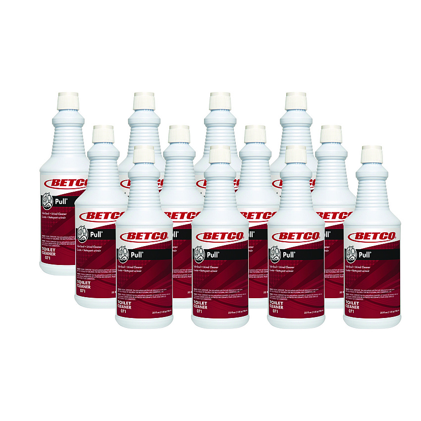 Betco Pull Bowl Cleaner, Acidic Scent, 32 oz Bottle, 12/Carton (BET711200)