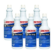 Betco Clear Image Glass and Surface Cleaner, Rain Fresh Scent, 32 oz Bottle, 6/Carton (BET1997000)