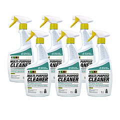 CLR PRO Multi-Purpose Cleaner, Lemon Scent, 32 oz Bottle, 6/Carton (JELFMMPC326PRO)