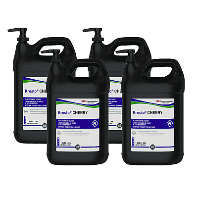 SC Johnson Professional Kresto Cherry Heavy Duty Hand Cleaner Manual Cartridge, Cherry Scent, 1 gal, 4/Carton (SJNKCH1G)