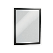 Durable DURAFRAME MAGNETIC Sign Holder Frame, 13.39 x 17.87, Black Frame, 2/Pack (464701)