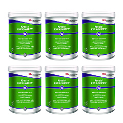 SC Johnson Professional Kresto KWIK-WIPES, Cloth, 1-Ply, 7.9 x 5.7, Citrus, White, 70/Pack, 6 Packs/Carton (SJNKKW70W)
