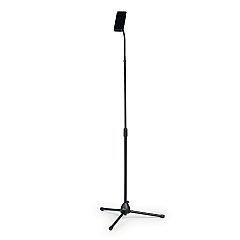 Durable TWIST Black Floor Stand for Tablet, Black (894201)