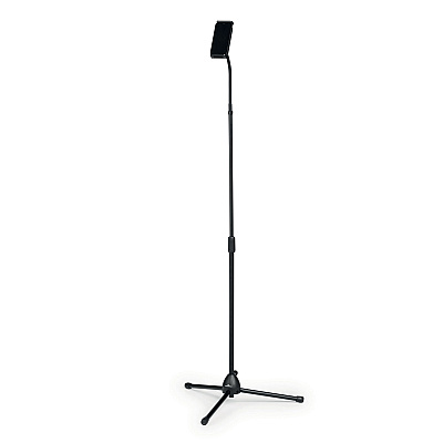 Durable TWIST Black Floor Stand for Tablet, Black (894201)