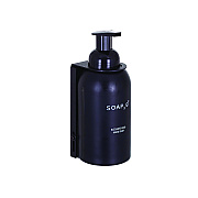 SOAP2O Dispenser Bottle, 350 mL, Black, 30/Carton (SZOS2OMD350BD)