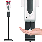 HLS Commercial Sanitizer Dispenser, 1,000 mL, 13 x 11.5 x 63, Silver (HLMHLSSDS01)